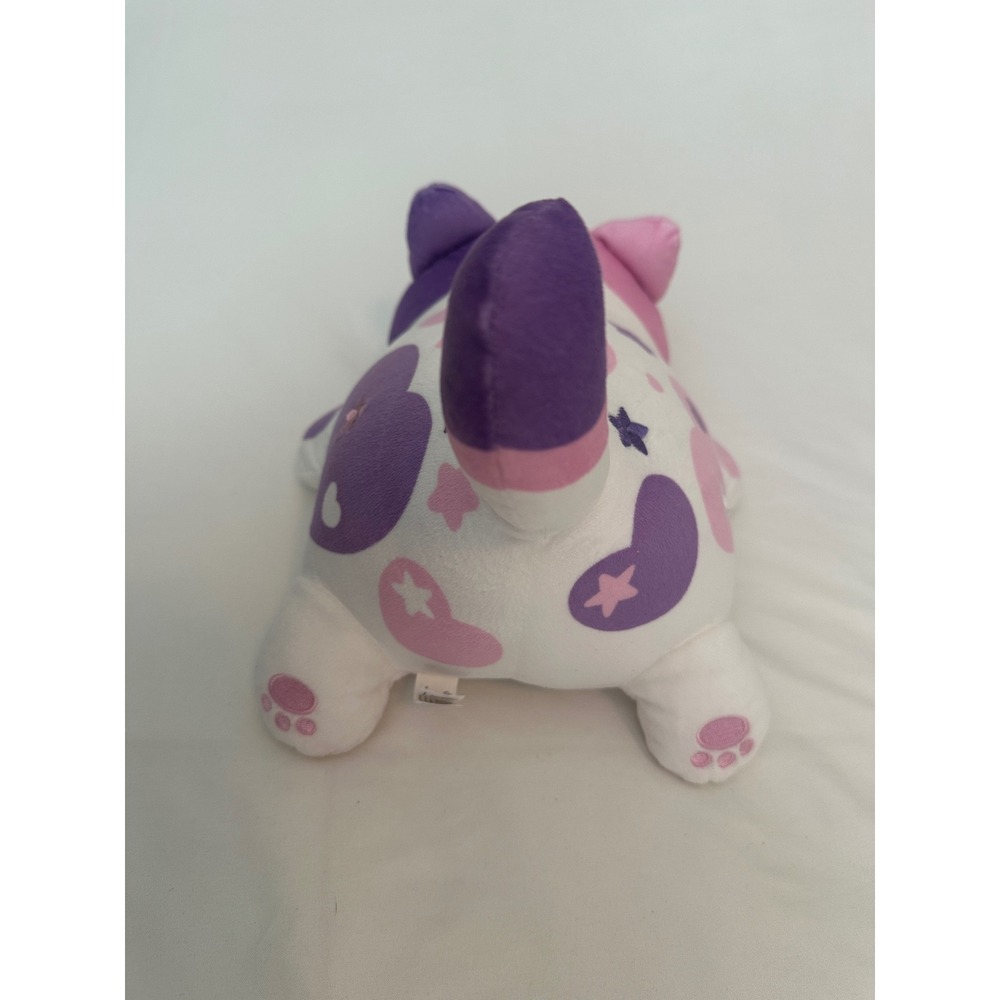 Aphmau MeeMeow Celestial Heart Star Pink Purple Cat Plush Kitten 11 inch - Picture 5 of 8